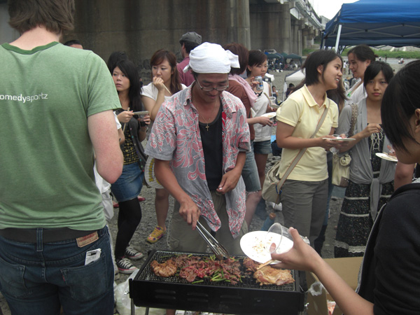 多摩川バーベキュー